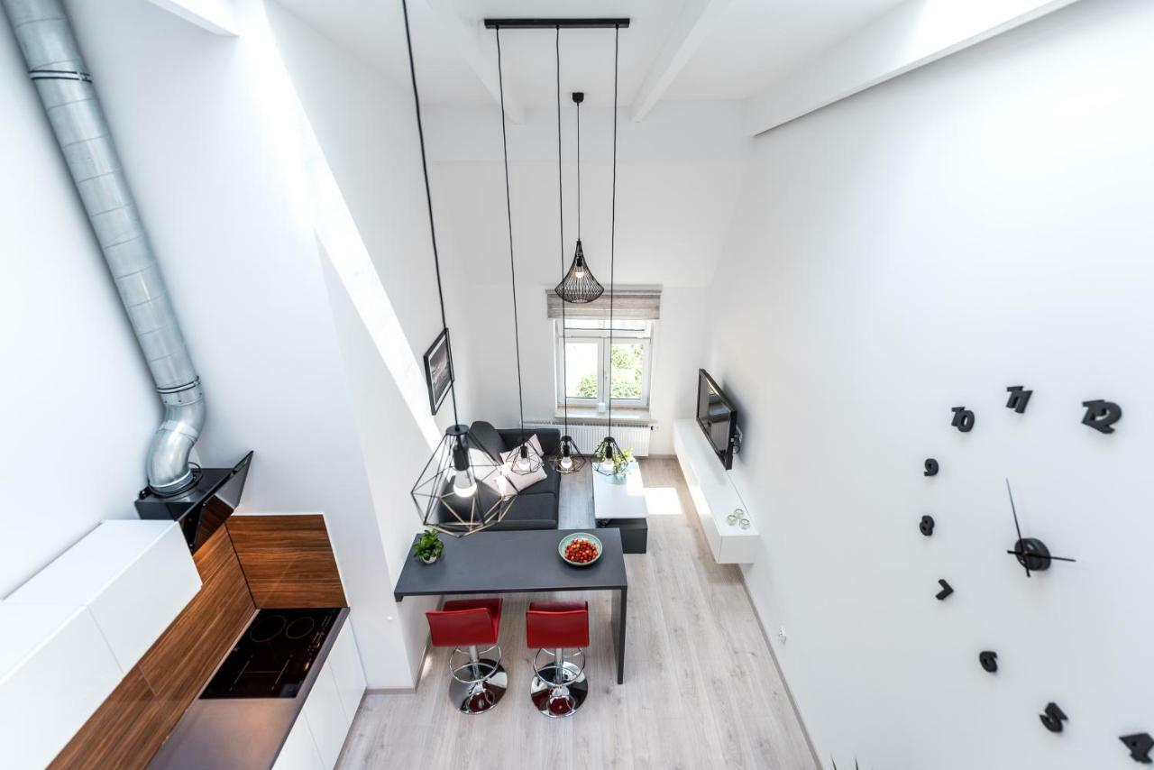Ferienwohnung Panorama Twin Loft Superior Posen Exterior foto